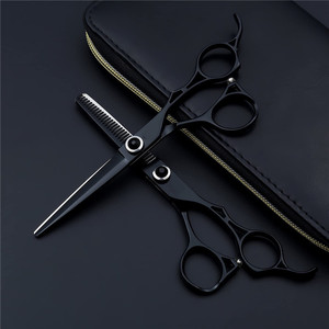 Tijeras de Peluquería GT de 62 mm, Tijeras de Entresacar para Diestros, Uso Profesional, Hoja Estándar, Origen Suzhou - Product Image 2