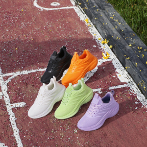 Zapatillas Deportivas de Suela Suave para Hombre y Mujer, Transpirables, para Verano, Correr, Casuales, con Plantilla de EVA, Suela de PVC, para Baile Cuadrado, para Diabéticos - Product Image 2