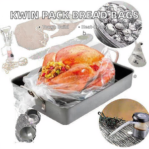 Oven Cooking Bags 10 Pcs PA Material Highly Durable Food Grade Temperature Resistant Cooking Roasting Microwaving - Product Image 1