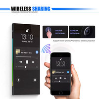 Espejo de Ejercicio Inteligente LCD de 43 Pulgadas, Pantalla Táctil Interactiva, Ultra Delgado, Espejo Mágico para Entrenamiento, Entrenador de Video