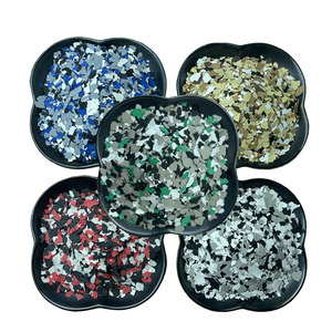 Marble Effect Mica Decorative Color Chips for Garage Floor Paint Epoxy <b>Vinyl</b> Flakes & Concrete Coatings for <b>Wall</b> Coverings - Product Image 2