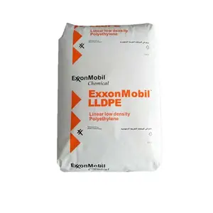 Bakire geri dönüşümlü Exxonmobil LLDPE ll6101virgin/3518CB/EFDC-7050 plastik malzeme LDPE / LLDPE reçine granülleri pelet filmi