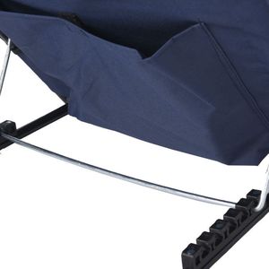 Chaise de <span class=keywords><strong>camping</strong></span> Sprin pliante à cadre métallique inclinable Wild Land - Product Image 3
