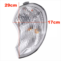 Feu de coin avant, clignotant pour Hyundai Terracan 2001 2002 - 2006, lentille transparente, phares antibrouillard, phares de conduite, pièces automobiles