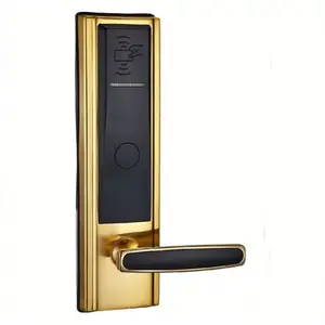 Luxury High Quality Proximity Magnetic Strip RF Card Hotel Door Lock For 5 Star Hotels