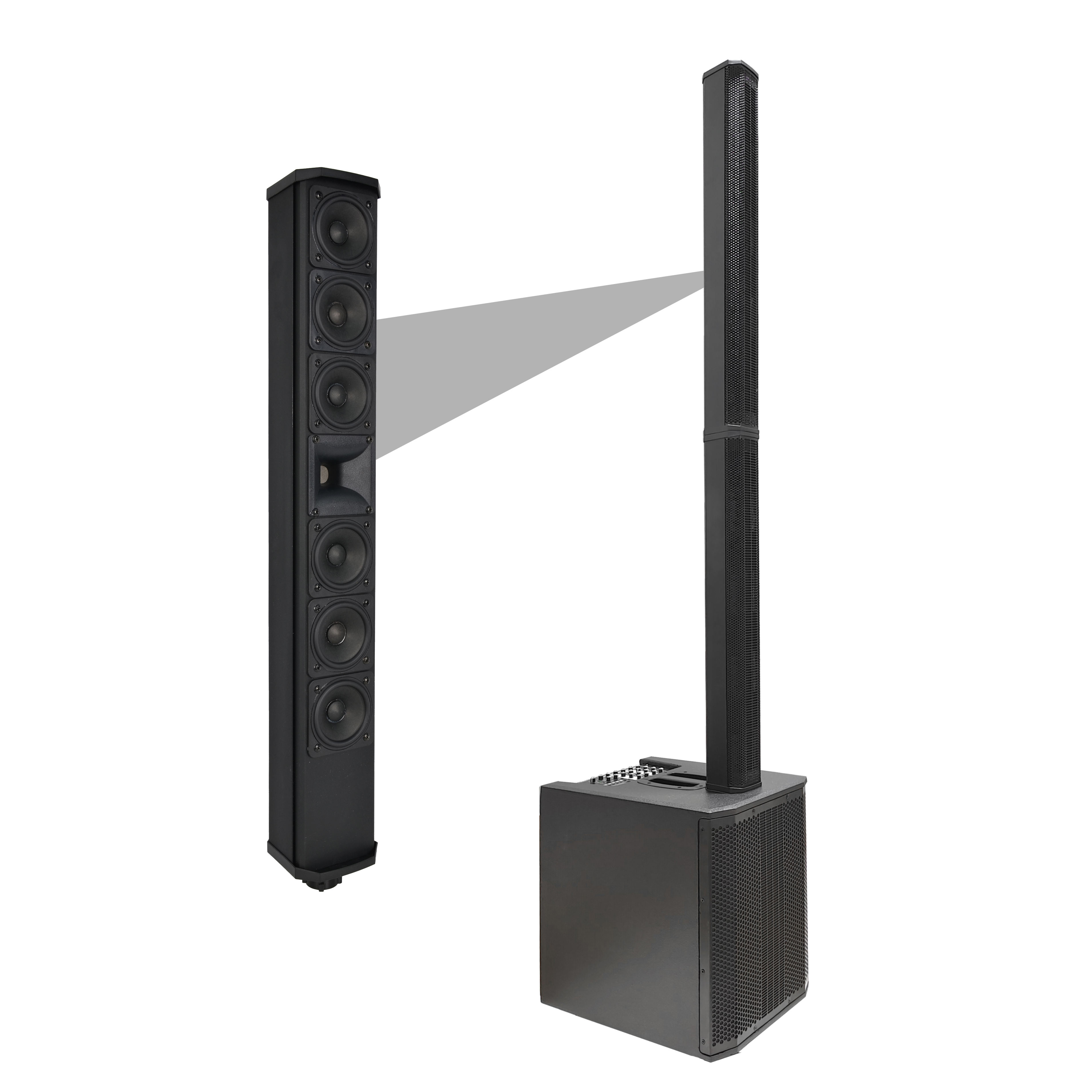 Kisonli S12 Speakers Powerful, Portable, and RGB