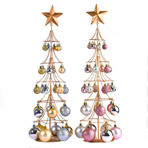 Vente directe d'usine Yiwu, norme CE, tour <span class=keywords><strong>de</strong></span> boules <span class=keywords><strong>de</strong></span> Noël en plastique <span class=keywords><strong>de</strong></span> 38 cm, <span class=keywords><strong>arbre</strong></span> <span class=keywords><strong>de</strong></span> Noël MTSLQ-09F24022, rond - Product Image 3