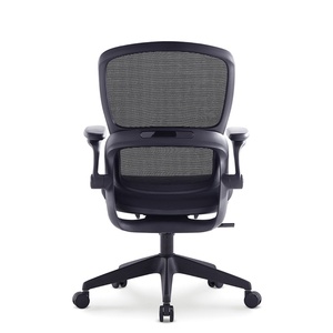 Silla de Oficina Ergonómica Moderna de Tela con Reposabrazos 3D Ajustables, Silla de Oficina de Malla para Visitantes y Personal - Product Image 3