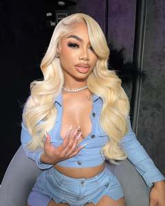 ผมเรียจากกัมพูชามัดผมลอนผม #613ย้อมสีสำหรับทุก Color-12A - Product Image 1