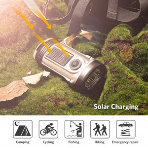 Mạnh mẽ năng lượng mặt trời <span class=keywords><strong>Hand</strong></span> <span class=keywords><strong>Crank</strong></span> đèn pin với sạc <span class=keywords><strong>Torch</strong></span> ánh sáng không thấm nước năng lượng mặt trời ánh sáng cho cắm trại ngoài trời - Product Image 6