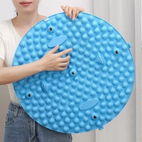 Tapis de massage des pieds CW MGM001 avec acupression et aimants, en TPE/silicone, portable et imperméable