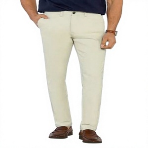 Pantalones Chinos _ 2026 100% Algodón Oscuro para Hombre, Corte Slim, Semi-Formales, Casuales, Elásticos, de Alta Calidad - Product Image 1