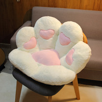2024 belle grande patte d'ours chat patte coussin oreiller en peluche nouveau Design Mini canapé siège dessin animé Animal en peluche canapé
