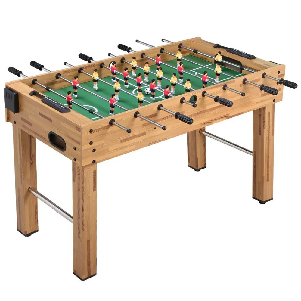Mesa de fútbol de madera, juego de mano