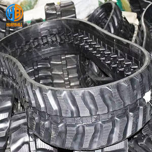 Hoge Kwaliteit Graafmachine Rubber Sporen 350X109X41 Voor Kobelco Sk032 - Product Image 1