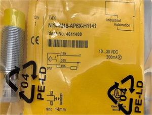 NI14-M18-AN6X-H1141 NI14-M18-AP6X-H1141 Interruptor De Proximidade Indutivo Interruptor De Proximidade <span class=keywords><strong>Sensor</strong></span> De Proximidade Pequeno - Product Image 4