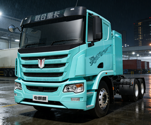 รถบรรทุกหัวลากดีเซล SINOTRUCK HOWO 6X4 เครื่องยนต์ Weichai รับน้ำหนักได้มากกว่า 50 ตัน เกียร์อัตโนมัติ 10 สปีด ระบบกันสะเทือนแบบลม พวงมาลัยซ้าย มาตรฐาน EURO 5 - Product Image 6