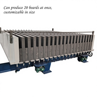 Machine de fabrication de panneaux muraux en béton préfabriqué LIBO à faible coût, semi-automatique, avec moteur, pompe PLC et boîte de vitesses
