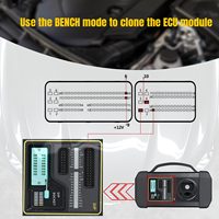 Kit de programmation d'immobilisateur LAUNCH X431 MCU3 pour X-PROG3, toutes les clés perdues et lecture ECU TCU