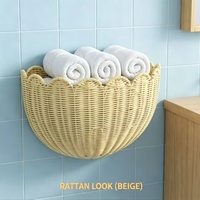 Pots de fleurs tissés à la main, paniers suspendus en rotin, paniers de rangement pour la maison, design personnalisé, décorations murales en bois