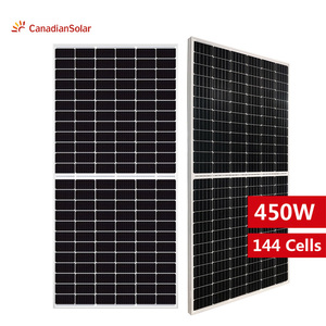 Bienvenido OEM precio de China <span class=keywords><strong>Hiku</strong></span> de alta potencia PERC canadiense paneles solares 450W - Product Image 1