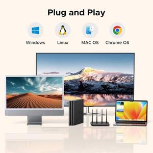 Station d'accueil pour disques durs UGREEN, support pour <span class=keywords><strong>2</strong></span> baies de disques durs, <span class=keywords><strong>2</strong></span>,5 et 3,5 pouces, SSD, HDD, boîtier USB3.0 SATA HDD - Product Image 6