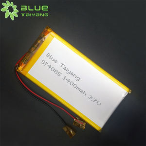 374085 batería de polímero de litio Li-Ion 3,7 v <span class=keywords><strong>1400mah</strong></span> batería de 1350mah - Product Image 2
