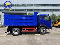 Camion benne Howo 10 tonnes d'occasion, diesel, léger, 4x2, 6 roues, Sinotruk Howo, à vendre au Ghana