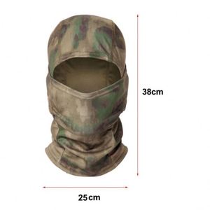 Masque de ski camouflage coupe-vent personnalisé à un trou pour sports de plein air et équitation – Balaclava d'hiver - Product Image 2