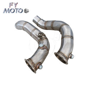 Downpipe di Scarico <span class=keywords><strong>M</strong></span> Performance per BMW F10 F12 F13 M5 M6 ad Alto Flusso 80mm Motore S63 - Product Image 4