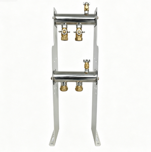 Colector de Agua Caliente GHNOR2p de 2 Puertos para Sistema de Calefacción por Suelo Radiante 196x135x625mm Origen Corea - Product Image 1