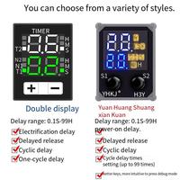 JSZ6 autentik Display Digital kecil H3Y-2/4/H Time Delay Relay Control Cycle Control Asli & ukuran kecil Power Relay