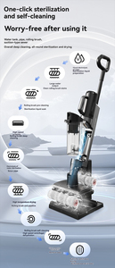 <span class=keywords><strong>Aspirateur</strong></span> à eau <span class=keywords><strong>sans</strong></span> fil portable 5 en 1, humide et sec - Product Image 3