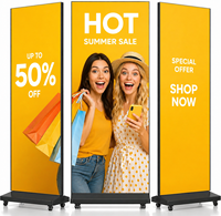 Écran d'affichage LED HD P1.25 pour centre commercial et publicité événementielle avec luminosité de 1200 cd et garantie d'un an
