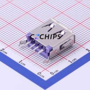 916-152A1173Y10210 <b>USB</b> Connector Through hole Component (THT) Connector Type-<b>A</b> <b>USB</b> <b>2.0</b> Female Through Hole - Product Image 2