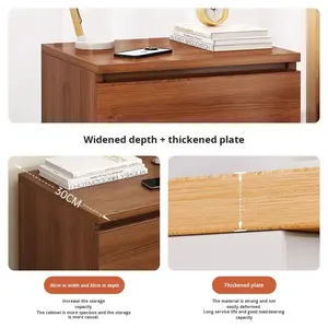 <span class=keywords><strong>Table</strong></span> <span class=keywords><strong>de</strong></span> <span class=keywords><strong>chevet</strong></span> en bois simple et moderne, petite armoire <span class=keywords><strong>de</strong></span> rangement pour chambre locative, salon, <span class=keywords><strong>mini</strong></span> armoire, étagère <span class=keywords><strong>de</strong></span> <span class=keywords><strong>chevet</strong></span> minimaliste et créative - Product Image 3