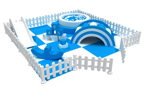 <span class=keywords><strong>Piscine</strong></span> <span class=keywords><strong>à</strong></span> balles <span class=keywords><strong>avec</strong></span> toboggans Tunnels Clôtures Divertissement intérieur, éducation préscolaire pour enfants - Product Image 5