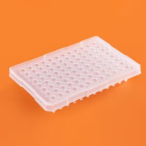 Low Price Pcr Semi-skirted Plate Real-time 0.2ml 96 Well PCR Test Kit Plate