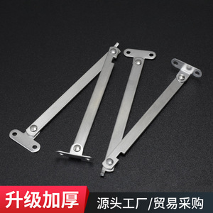 Support de porte en acier inoxydable Poluoni, finition brossée 2 mm, pour meubles et armoires - Product Image 3