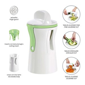 Affetta Verdure DAILY Blanco y Verde 2589 - Product Image 3