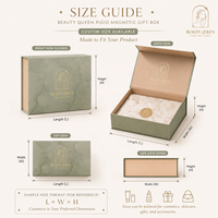 Emballage cosmétique magnétique en carton rigide de luxe, grande boîte cadeau en papier avec logo personnalisé
