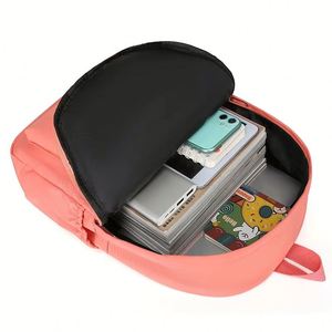 High Quality Promotional Bag <b>Waterproof</b> Oxford Zipper Fashion <b>School</b> for Teenagers Unisex Students <b>Backpack</b> - Product Image 2