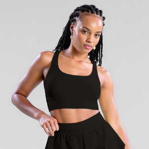 Reggiseno Sportivo da Donna Stile Americano Semplice e alla Moda, Aderente, Senza Cuciture, ad Asciugatura Rapida, per Corsa Indoor, <span class=keywords><strong>Sexy</strong></span> e Atletico - Product Image 1