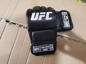 ถุงมือต่อสู้มวยไทยเสือดำสำหรับมวย MMA ซานด้า ถุงมือหนังสำหรับกีฬาพร้อมแผ่นรอง - Product Image 5