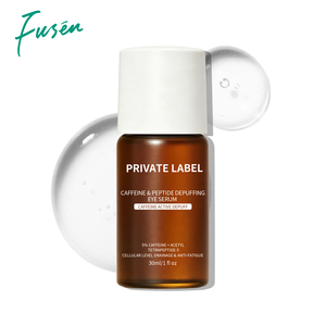 Sérum Contour des <span class=keywords><strong>Yeux</strong></span> Anti-Poches à 5% de Caféine et Peptides, Matrice Énergisante Cellulaire Précise pour la Récupération des Sacs sous <span class=keywords><strong>les</strong></span> <span class=keywords><strong>Yeux</strong></span> 30ML OEM - Product Image 1