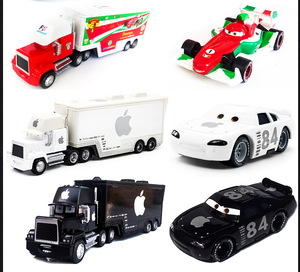 Car Story - Set de Carreras de Camiones Contenedores de Uncle Mai, Escala 1:5, Modelo de Metal de Dibujos Animados, Juguete para Niños Unisex de 7 a 14 Años - Product Image 6