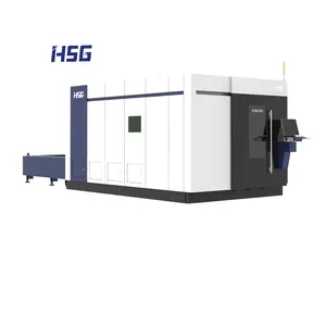 CNC Plasma Cutter HSG Flatbed Laser Cutting Machine China Fiber Laser Sheet Metal HSG Control System 3000*1500mm Cutting Area