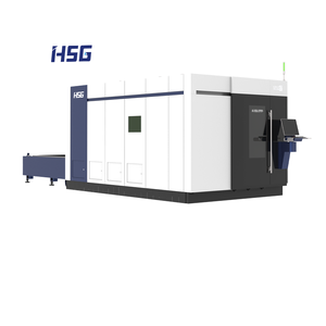 เครื่องตัดพลาสม่า CNC แบบแท่นราบ เครื่องตัดเลเซอร์ไฟเบอร์จากจีน ระบบควบคุม HSG สำหรับตัดแผ่นโลหะ ขนาด<span class=keywords><strong>พื้นที่</strong></span>ตัด 3000*1500 มม. - Product Image 1