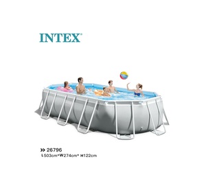 Piscine familiale elliptique <span class=keywords><strong>INTEX</strong></span> 26796 & 26798 - Product Image 5