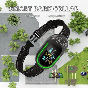 High Quality Rechargeable Dog <strong>Collar</strong> Smart 3 Modes Electric Shock <strong>Bark</strong> Stopper PET <strong>Anti</strong> <strong>Bark</strong> <strong>Collar</strong> with LCD Display - Product Image 2